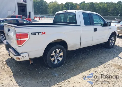 2013 Ford F-150 Stx из США, поврежденный, VIN 1FTFX1CF9DFD31545